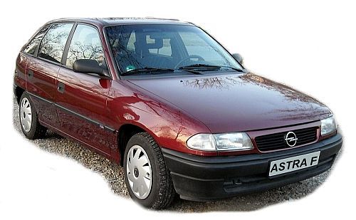 Owiewki Opel ASTRA I F / Classic 4/5-drzwi 1992-2002r. PRZODY zdjęcie 2