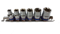 KING TONY KOMPLET NASADEK GWIAZDKOWYCH /TORX 3/8