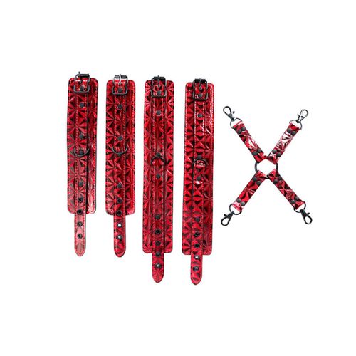 luxury hogtie with wrist and ankle cuffs na Arena.pl