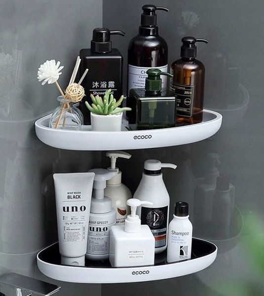 PÓŁKA ŁAZIENKOWA NAROŻNA POD PRYSZNIC ECOCO zdjęcie 8