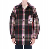 Kurtka damska Scotch&Soda w kratę z ociepleniem z wełny BLACK BEAN M