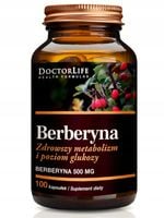 Doctor Life Berberine Berberyna Cholesterol Glukoza 100kaps