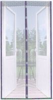 moskitiera na drzwi 100x220cm z magnesami szara