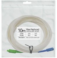 Patchcord światłowód kabel SC/APC-SC/UPC 10m simple