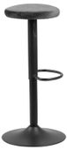 Stołek barowy Regulowany Finch VIC Dark grey