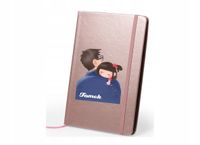 Notes metaliczny nadruk UV dla TATY urodziny TATY NOTATNIK