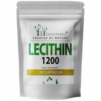FOREST VITAMIN Lecithin 1200 100caps LECYTYNA MÓZG PAMIĘĆ KONCENTRACJA