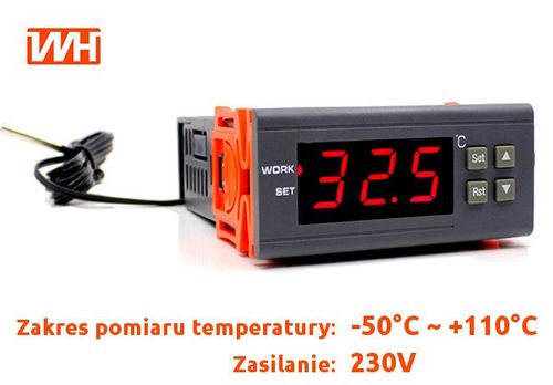 Termostat regulator temperatury 230V, 1100W na Arena.pl