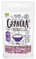 Granola Czarna Porzeczka Keto BIO 200 g - DIET-FOOD