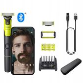 Golarka Philips OneBlade 360 z aplikacją i twardym etui na magnes QP4631/65