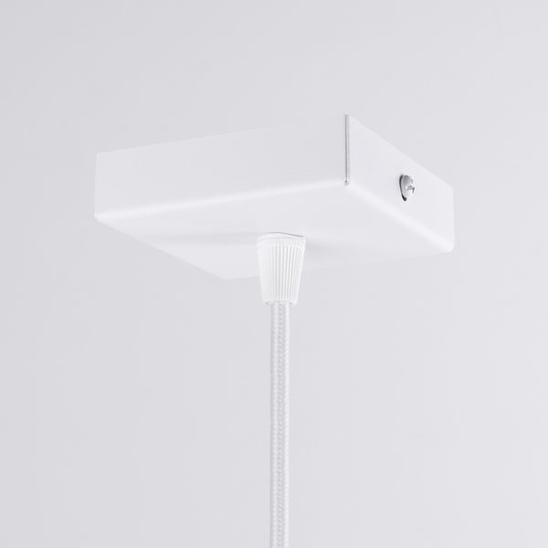 Lampa wisząca PRYSM 1 biała zdjęcie 8