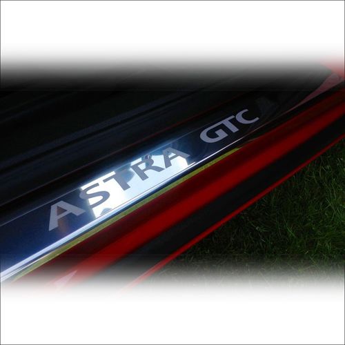 Listwa progowa OPEL ASTRA MK6/J/IV ASTRA GTC Stal nierdzewna 304 połysk na Arena.pl