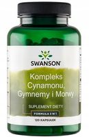 SWANSON CYNAMON MORWA GYMNEMA KOMPLEKS cukrzyca
