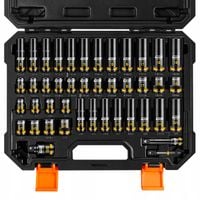 NASADKI UDAROWE 3/8 SAE (5/16 do 3/4) i metryczne (8-19mm) 43szt