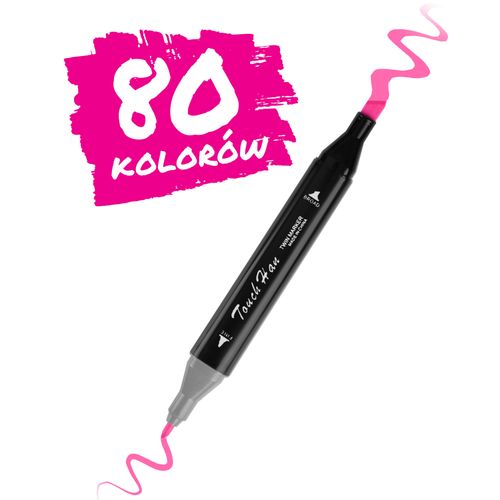 Markery alkoholowe z torbą 80 szt Nukido NK-912 na Arena.pl