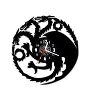 Zegar ścienny z płyty winylowej Gra o Tron 137.13