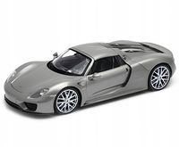 Porsche 918 Spyder HARD TOP metalowy model WELLY w skali 1:24