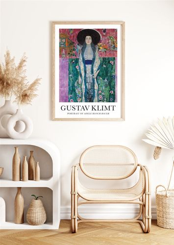 Plakat gustav klimt oortrait of Adele Bloch 29,7x42 cm A3 na Arena.pl