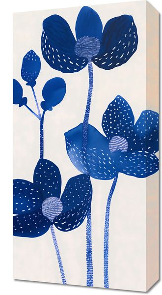 Obraz 30x60cm Nocne Kwiaty zdjęcie 1