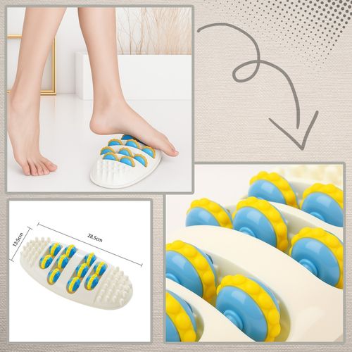 Masażer do stóp wałek do masażu stóp z rolkami z rolkami wypustki masujący na Arena.pl