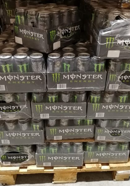 Monster Ennergy Drink Czarny 500ml - paleta zdjęcie 1