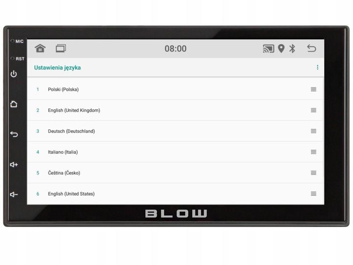 RADIO SAMOCHODOWE ANDROID 12 BLUETOOTH CARPLAY ANDROID AUTO MIRROR LINK zdjęcie 11