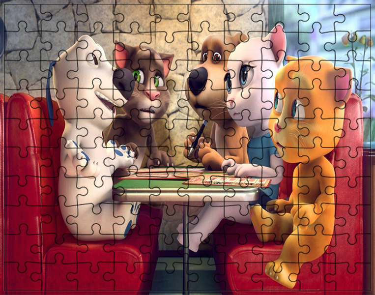 Puzzle Gadający Kot zdjęcie 1