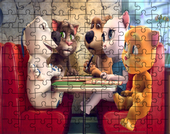 Puzzle Gadający Kot