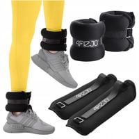 OBCIĄŻNIKI NA NADGARSTKI RĘCE NOGI DO TRENINGU I ĆWICZEŃ CIĘŻARKI 2x2 KG