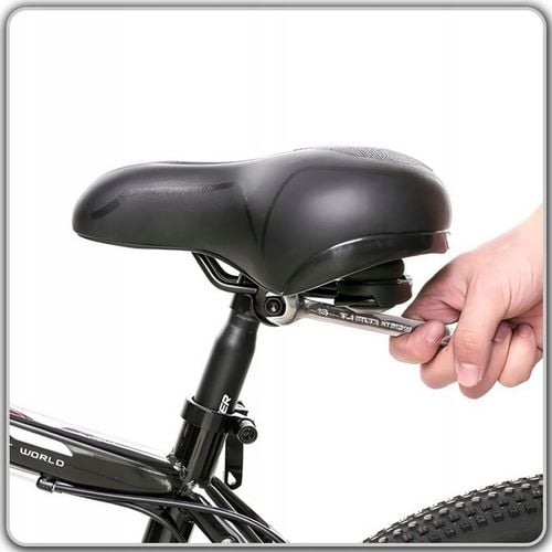 WYGODNE SIODEŁKO ROWEROWE PIANKA WYSOKO ELASTYCZNA + JARZMO DO MOCOWANIA na Arena.pl