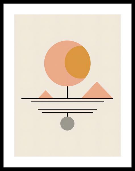 Plakat 30x40cm Geometryczna Utopia zdjęcie 3