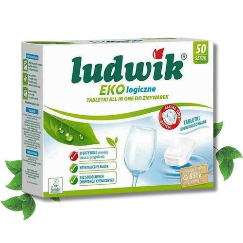Ludwik tabletki do zmywarki all in one 50 sztuk na Arena.pl