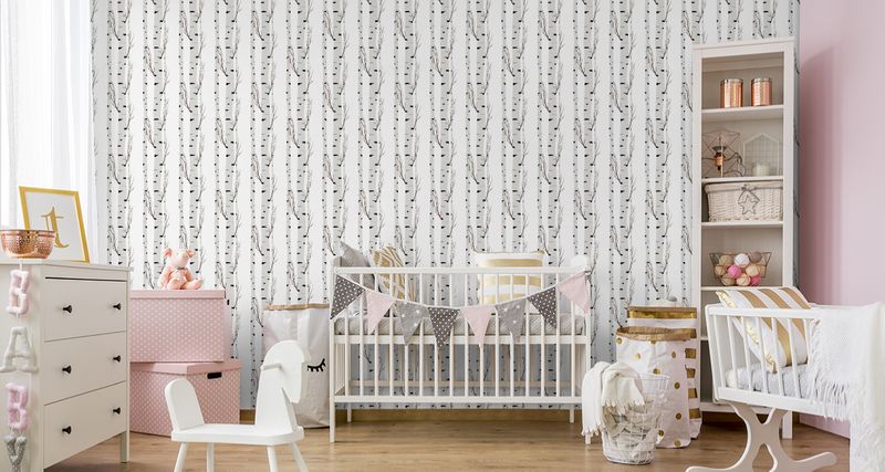 Tapeta Piękne Delikatne Brzozy zdjęcie 2