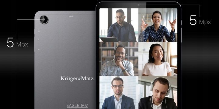 Tablet Kruger&Matz 8,4" EAGLE 807 4/64GB GPS USB-C LTE Android 13 zdjęcie 5