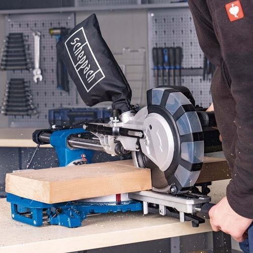SCHEPPACH Piła ukośnica z posuwem Pilarka ukosowa HM216 + SOFT-START na Arena.pl