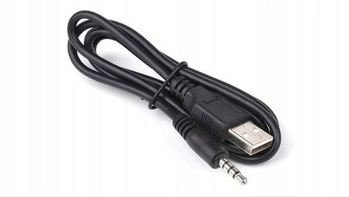 KABEL USB ŁADOWARKA AUX USB-A NA JACK 3,5MM 100CM na Arena.pl