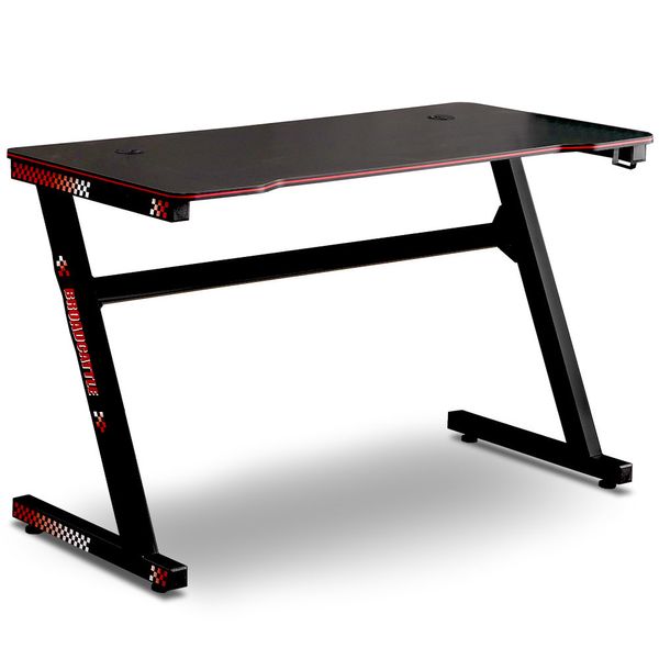 Biurko gamingowe komputerowe czarne zdjęcie 1