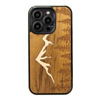 Drewniane Etui Bewood do iPhone 15 Pro GÓRY IMBUIA
