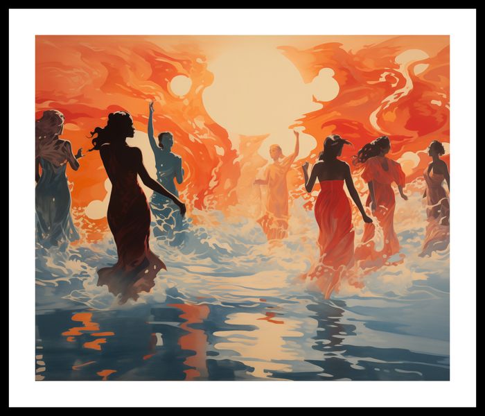 Plakat 60x50cm Taneczny Żar zdjęcie 3