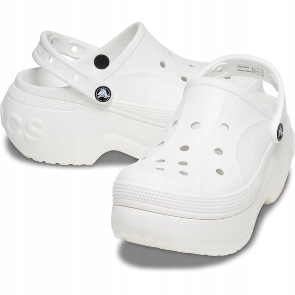 Damskie Buty Chodaki Platforma Koturn Crocs Bella 210062 Clog 38-39 zdjęcie 2