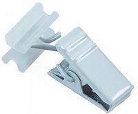 Żabki metalowe żabka ze ślizgiem do karniszy szyn ALUMINIOWYCH 100 sztuk