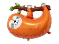 Balon foliowy, „Leniwiec, brązowy”, 68 cm x 55 cm [balon na hel]