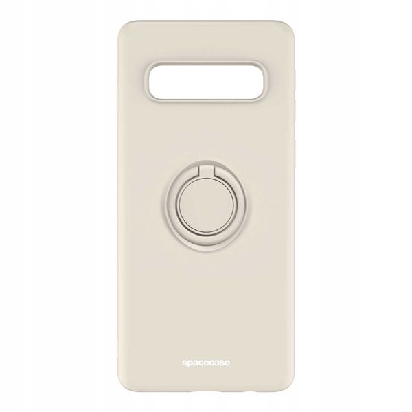 Spacecase Silicone Ring Galaxy S10+ Bone zdjęcie 5