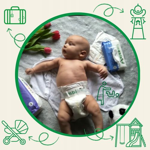 Chusteczki nawilżane Bambiboo 4x60szt. z ekstraktem z bławatka 99% wody na Arena.pl