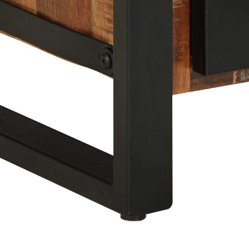 Zestaw mebli łazienkowych z półką lite drewno z odzysku na Arena.pl