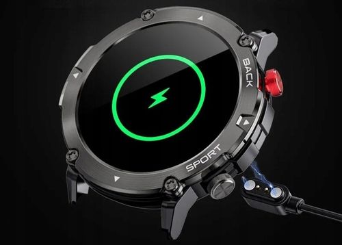 SMARTWATCH ZEGAREK POLSKIE MENU ROZMOWY SPORT SMART WATCH MĘSKI C21 na Arena.pl