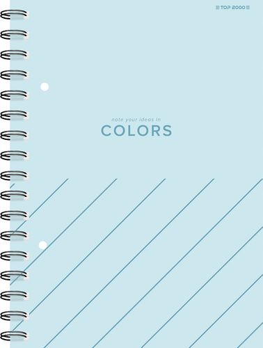 KOŁOZESZYT A5 80 # COLORS TOP2000 na Arena.pl