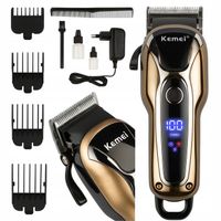 PROFESJONALNA MASZYNKA DO STRZYŻENIA WŁOSÓW BRODY BEZPRZEWODOWA