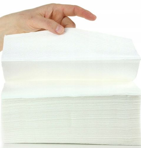 Ręcznik Papierowy ZZ BIO 100% BIAŁY GRUBY CELULOZA 2w 21cm x 23cm 3000szt na Arena.pl