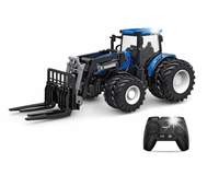 TRAKTOR CIĄGNIK ZDALNIE STEROWANY 1:24 RC WIDŁY